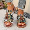 Dames Casual Strand Vakantie Luxe Sandalen 2025 Zomer Nieuwe Mode Outdoor Platte Sandalen Open Teen Sandalen Damesschoenen voor Dames