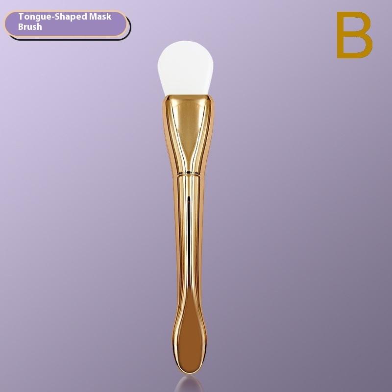 

1 Pcs Silicone Mask Brush Double-Headed Smearing Face Cleansing Mud Mask Special Beauty Tool For Gel Mud Facial Masks Creams B