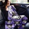 1pc. Cute Kawaii Gothic Kuromi Cat Patterned Blanket - Perfect for Home Decor, Office Use, Outdoor Activities, or as a Gift Idea!z0411294