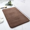 Imitation Cashmere Memory Foam Absorbent Floor Mat for Bathroom, Toilet, Kitchen, and Living Room.