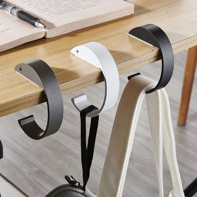 5-förmige C-förmige, multifunktionale, abnehmbare Tischhaken, Taschenhaken für Büro, Schule, Zuhause, Küche, Schrank-Organizer, Aufbewahrungshaken
