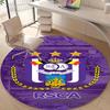 Personalized Anderlecht Round Chair Office Rug - Perfect for Mat, Office Chair & More - Ideal Gift for Birthdays and Holidays