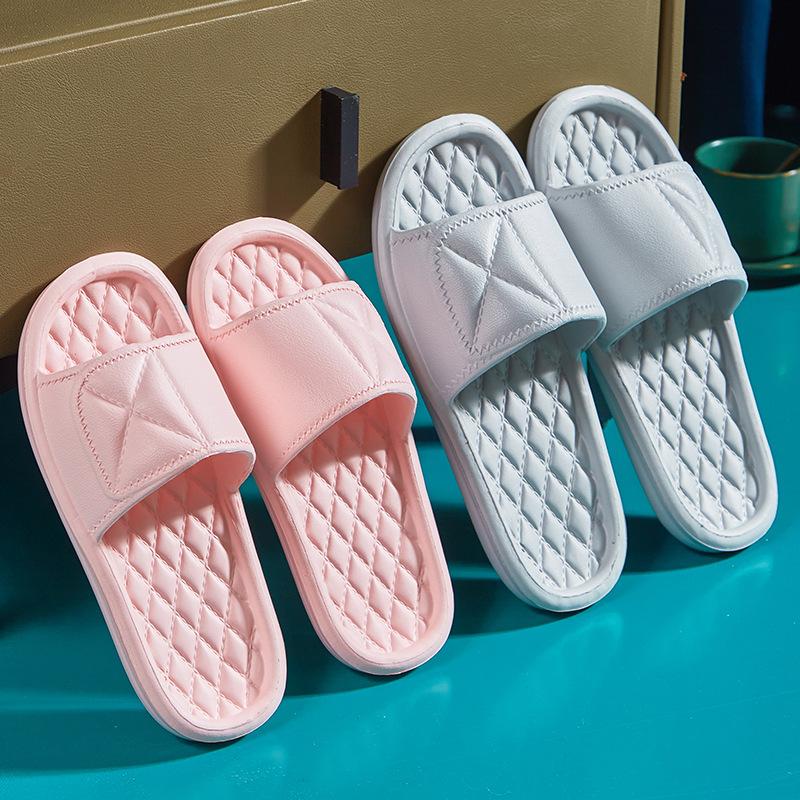 

Candy color slippers outer wear women s indoor home couple non-slip men s sandals new shoe size 36-37 recommended 35-36 feet