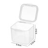 5/10 Stück Mini-Quadrat-Aufbewahrungsbox Transparente Ohrringe Ringe Schmuckperlen Verpackung Aufbewahrungskoffer Kleine Schmuck-Organizer-Box