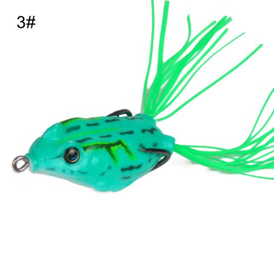 6cm Süßwasser Meerwasser Lebensechter Angelköder Stimulation Froschköder Zubehör Werkzeug
