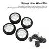 4pcs RC Car Rubber Tires Wheel   Set for 1Celsius8 1Celsius10 Remote Control Car Upgrade Parts