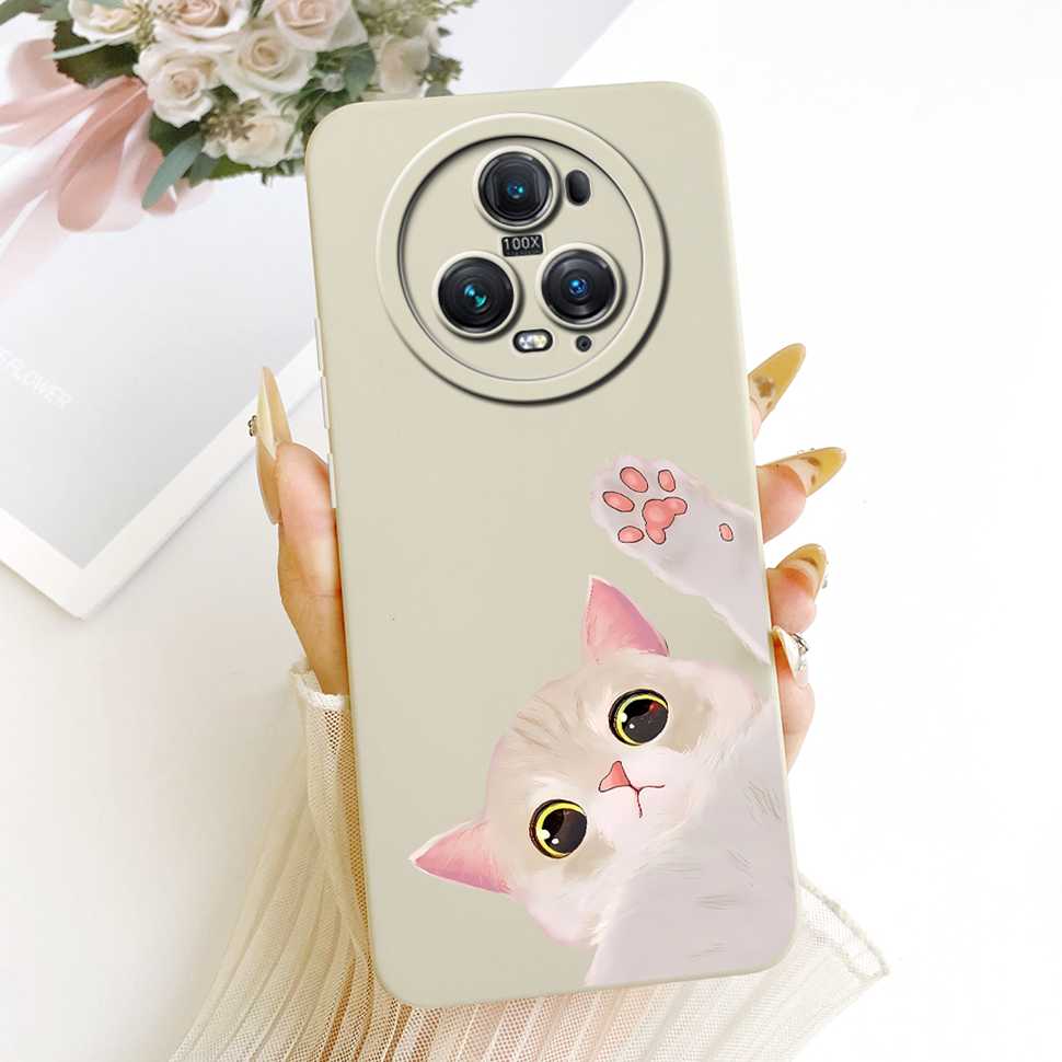 Soft Phone Case For Honor Magic5 Pro 5G Case Cartoon Silicone Back Cover For Honor Magic 5 Pro PGT-AN10 PGT-N19 Bumper Shell