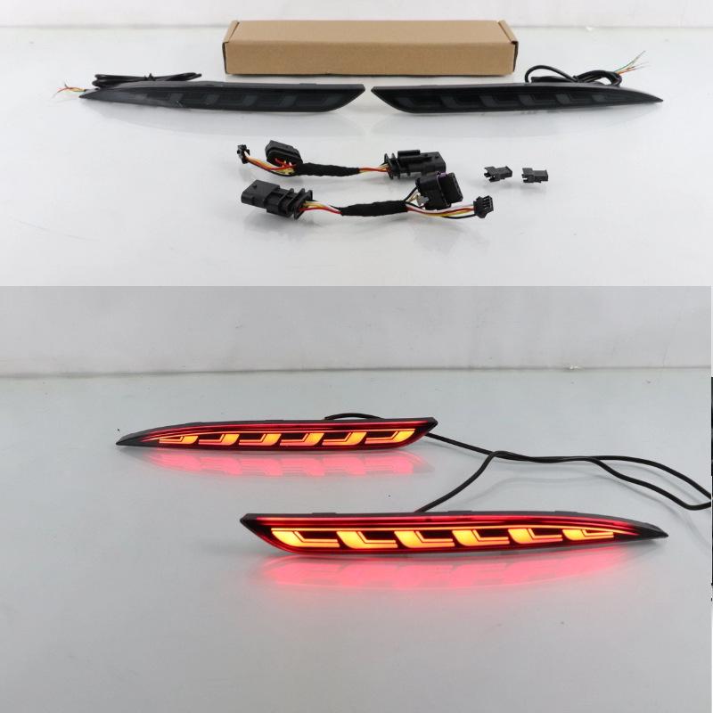 LED Flowing Water Rear Fog Light for 2019-2023 Tesla Model Y