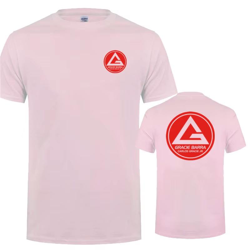 

Gracie Barra Carlos GR Brazilian Jiu-jitsu Summer Men and Women O Collar Cotton Short Sleeve T-shirt Fashion Cool Top 4XL