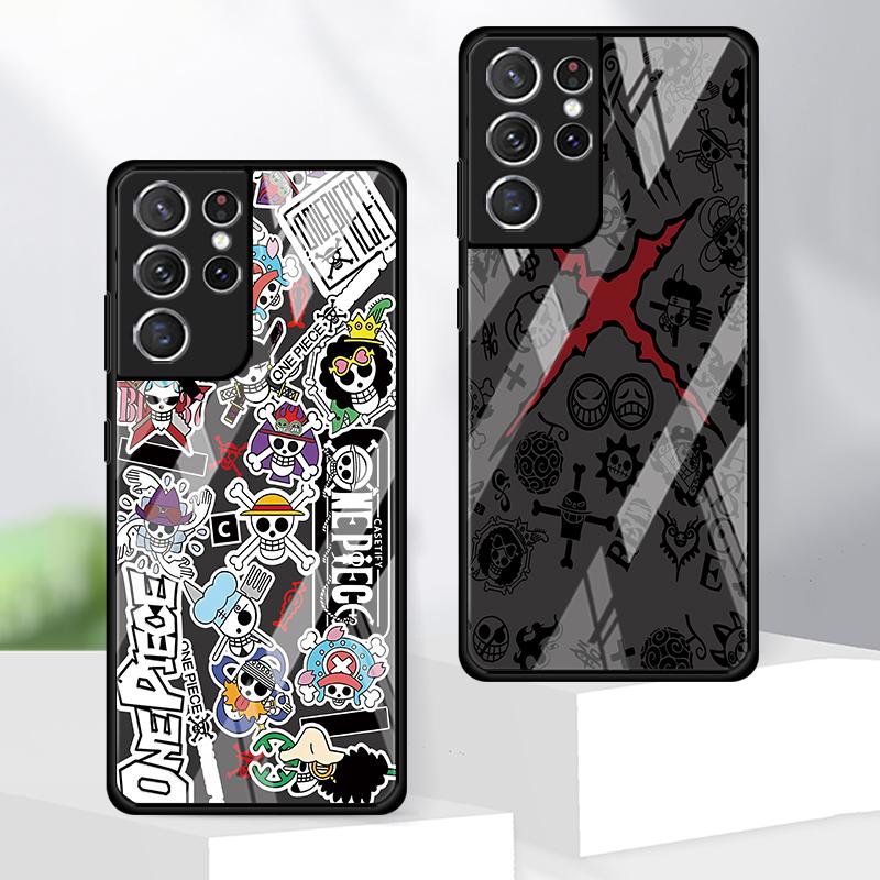 OneS P-ieceS LuffyS Case for Samsung Galaxy S25 S8 S22 S20 FE S24 Ultra S21 S23 Plus S10 Note 10 20 8 9 S9 Phone Cover