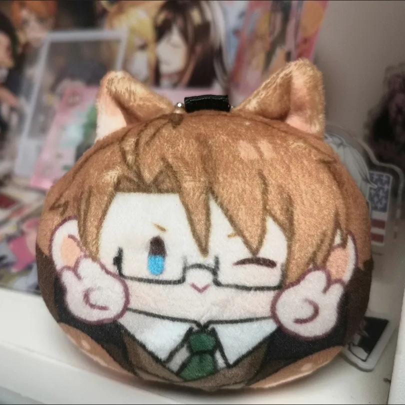 10 cm Hetalia Axis Powers Mini-Plüschpuppen-Anhänger Feliciano Vargas Alfred F. Jones Polandball – Niedliches Plüschtier für Anime-Fans