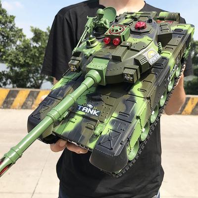 Uus 1:12 33cm Super RC Tank Launch Cross-country roomikuga kaugjuhtimispult Sõiduki laadija Battle Hobipoiss mänguasjadele Lastele Lastele Kingitus