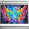 1pc Colorful Butterfly Wings Background Cloth Party Decoration Birthday Banner Supplies Cake