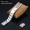 17 19 20 21 23mm cinturino solido in acciaio inossidabile per orologi Swatch YCS YAS YGS IRONY YGS749 Braccialetto da polso di ricambio da uomo
