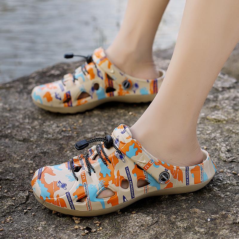 Fashion Men Non-Slip EVA Slippers Men, Women Comfort Walking Sandals, Summer Water Shoes, Home, Outdoor Beach Aquatic Shoes