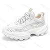 Mode Herrenschuhe Sommer 2025 Mesh Atmungsaktiv Lässige Sportschuhe Modetrend Vielseitig Dicke Sohle Höhenerhöhend Klobige Sneaker