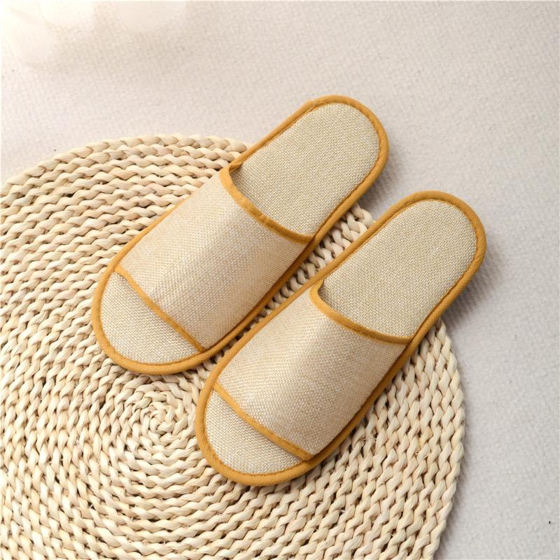 Hotel Disposable Slippers Home Hospitality Travel Products Hotel B & B Non-woven Thickened Slippers