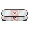 Pen Case Zipper Closure Spacious Storage 300D Polyester with Mesh Divider Pen Holders and Large Main Compartment for Students