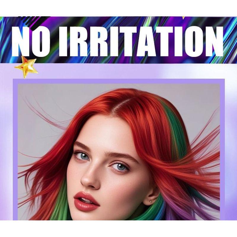 MLSMILE - Peigne Colorant pour Cheveux - 12 Couleurs