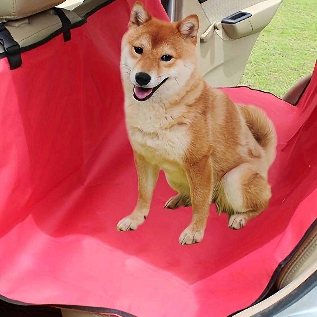 Autositzbezug für Rücksitz Hunde Auto Hängematte Rutschfester Rücksitz Hundebezug Kratzfest Haustiersitzschoner für Autos LKWs