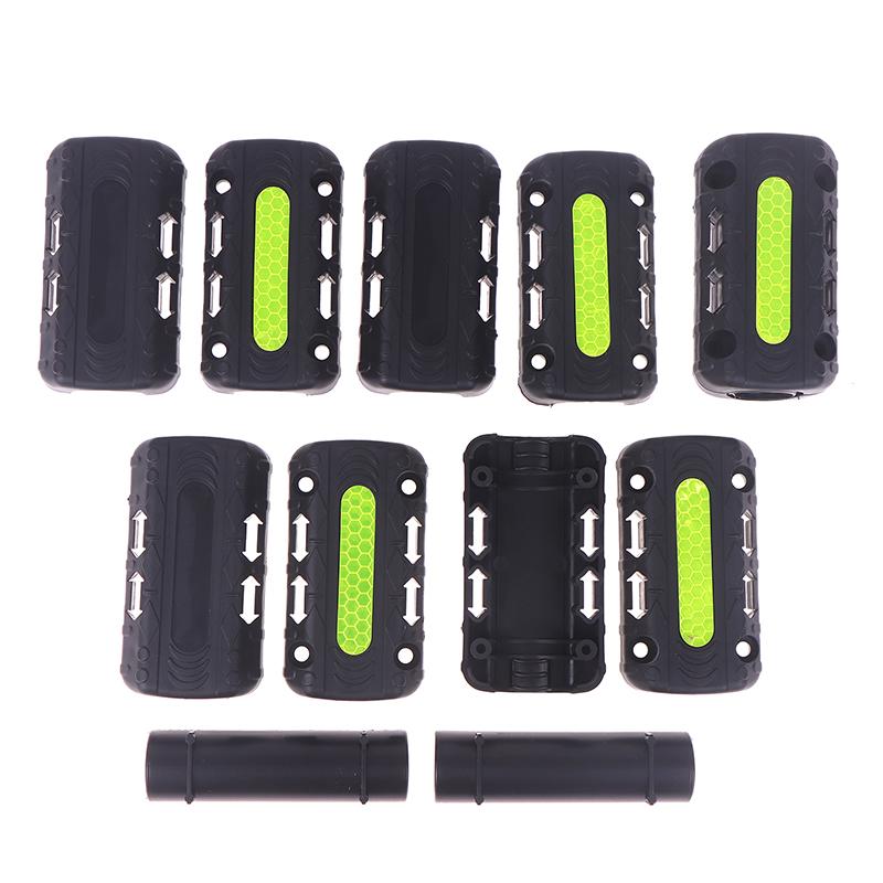1/3/5Pcs New Motorcycle Bumper Reflective Blocks Crash Bar Protection Universal Anti-Scratch Plastic Pads Engine Anti Drop Guard