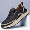 Men's shoes new casual shoes soft sole breathable student running shoes simple trend men's sports shoes dad shoes
