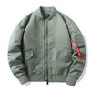 Veste de Pilote MA1 Force Aérienne Homme Automne & Hiver [Optionnel Coton Plus/Fine]