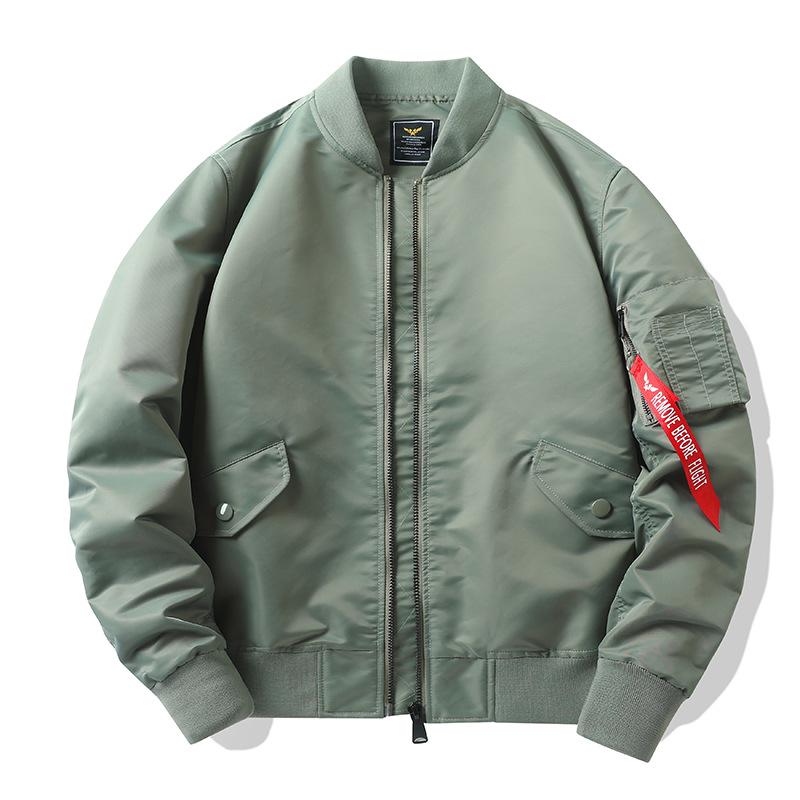 Veste de Pilote MA1 Force Aérienne Homme Automne & Hiver [Optionnel Coton Plus/Fine]