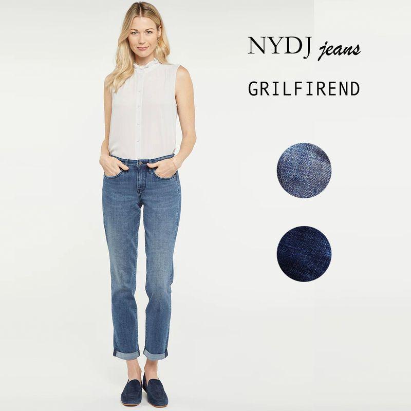 20% off for 2 Pieces Accessible Luxury Level Spring and Summer Blue Straight-leg Cropped Girlfriend Loose High Waist Straight Pants
