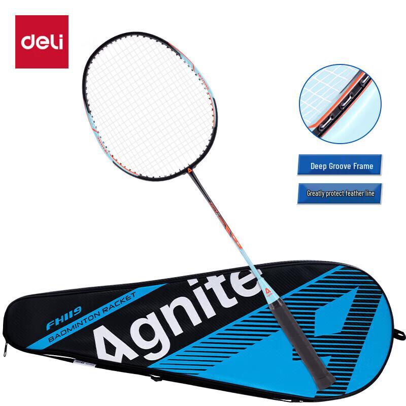 Agnite Deep Groove Badminton Racket FH119