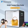 PULUZ 50cm Tragbares Faltbares Fotostudio mit PD30W Schnelllade-LED-Ringlicht