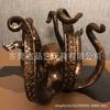 Octopus Mug Holder Tea Cup Holder Large Decorative Resin Octopus Table Topper Statue Desktop Home Decoration Dropshipping