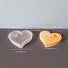 Love Candle Holder Silicone Mould Valentine's Day Aroma Candle Long Candle Holder Plaster Drip Mould