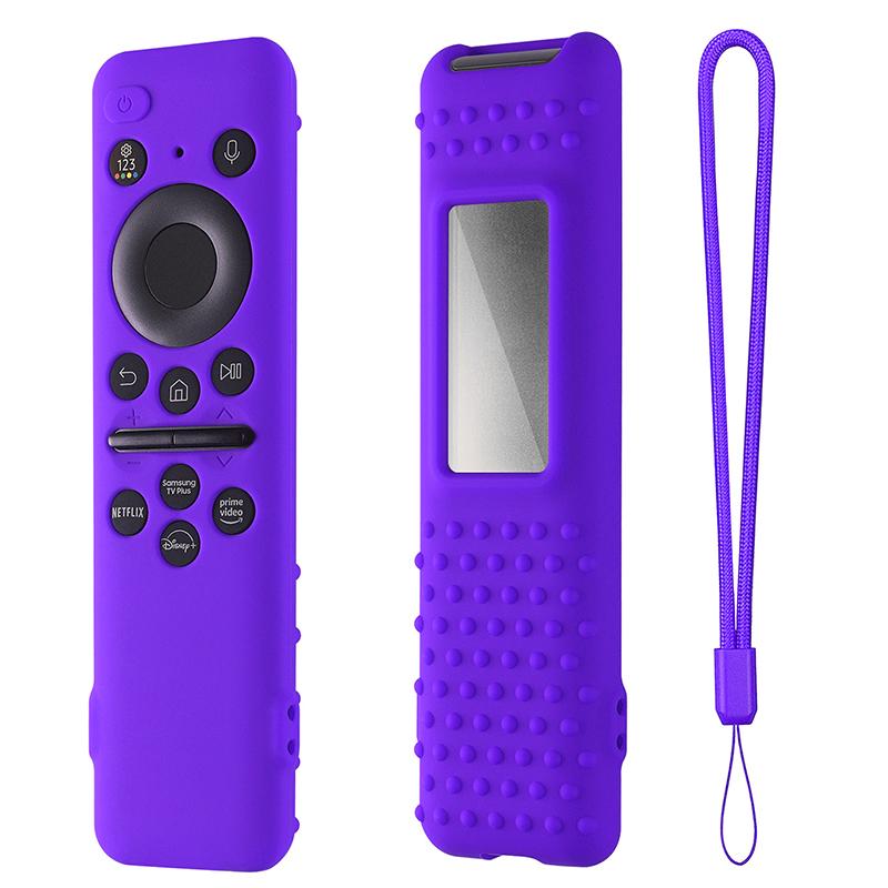 Tv Remote Control Protector Case Silicone Cover For Bn59-01432 Bn59-01436 Tm2360 Silicone Cover Accessories With Hand Strap