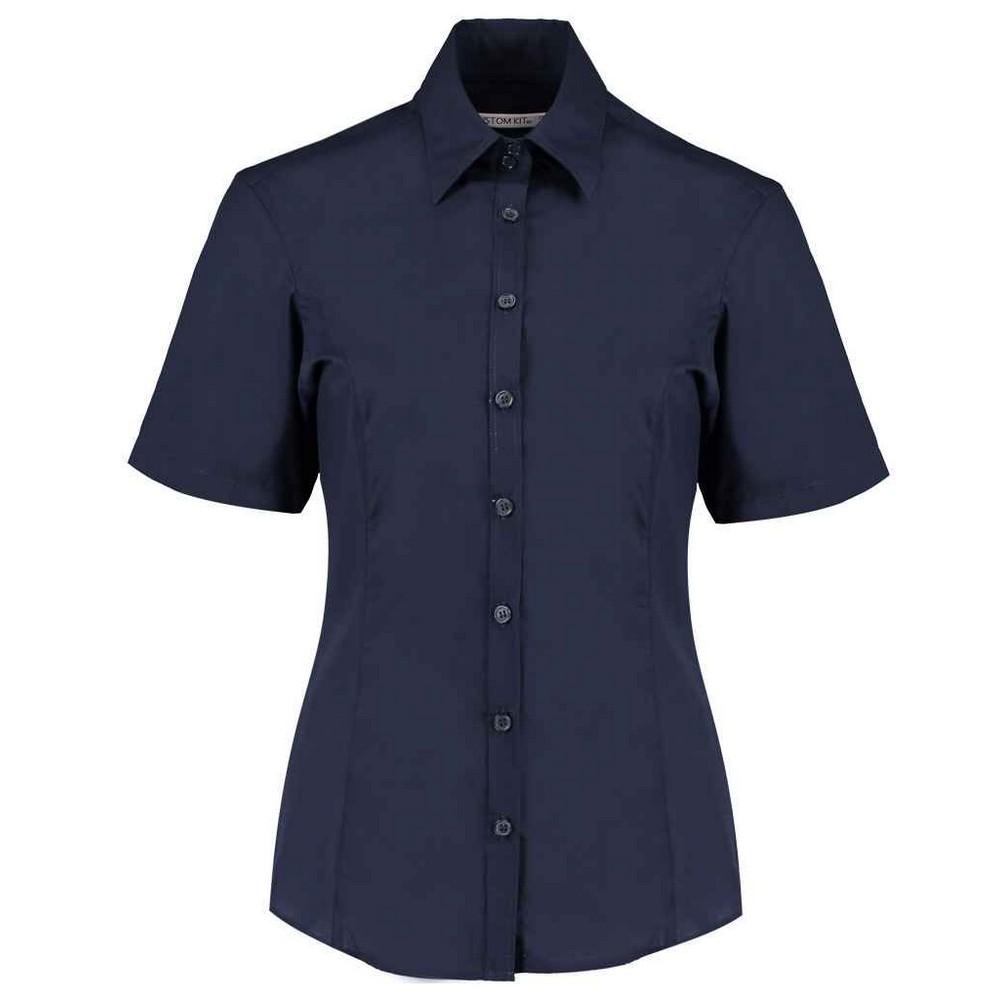 Kustom Kit Womens/Ladies Short Sleeve Business/Work Shirt