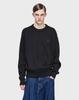 Jijelosongjio G-Zero Cashmere Blend Crew Neck Knit Black Sh5Kt800Bk