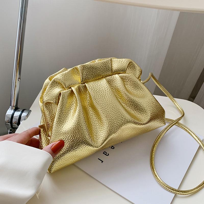 Candy Color Strap Women's Bag 2025 Fashion Simple Shoulder Bag Solid Color Messenger Bag