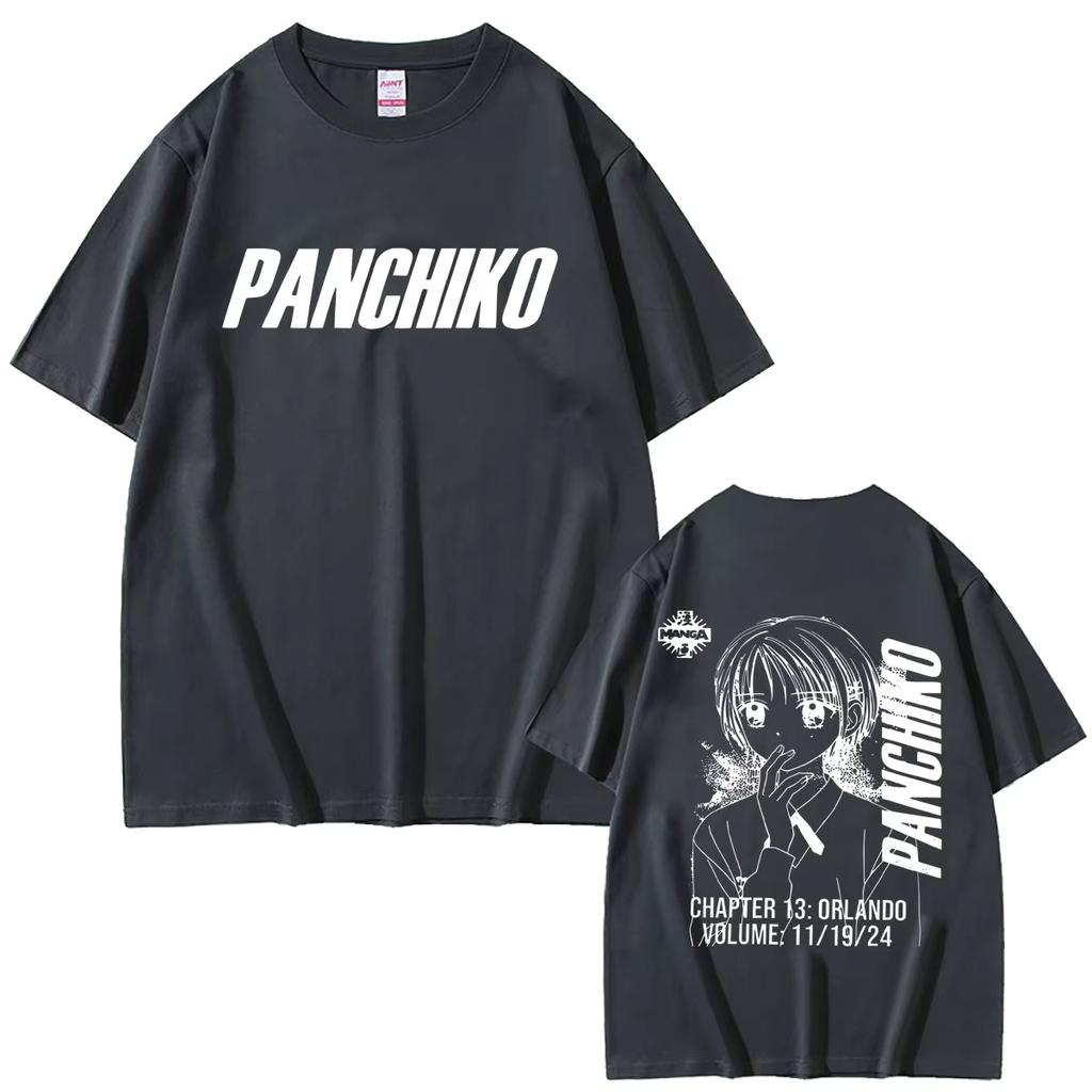 Rock Band Panchiko DEATHMETAL Grafik T-Shirt Herren Damen Vintage Gothic Punk T-Shirts Herren Freizeit Oversized T-Shirts Streetwear