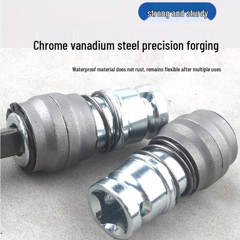 Universaladapter: Elektrischer Schraubenschlüssel zum Schlagschrauber/Bohrhammer-Konverter, Lithiumbatterie-kompatibel, 1/2-Zoll-Aufnahme-Druckluftadapter