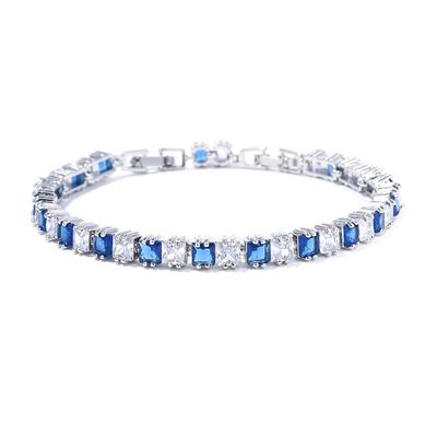 New Bracelet Explosions Zircon Bracelet High Sense Silver Bracelet
