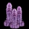 Plug Anale Extra Lungo in Silicone Dildo Giocattolo Sessuale Masturbatore per Uomini e Donne Strap-on Pene Pene Realistico BDSM