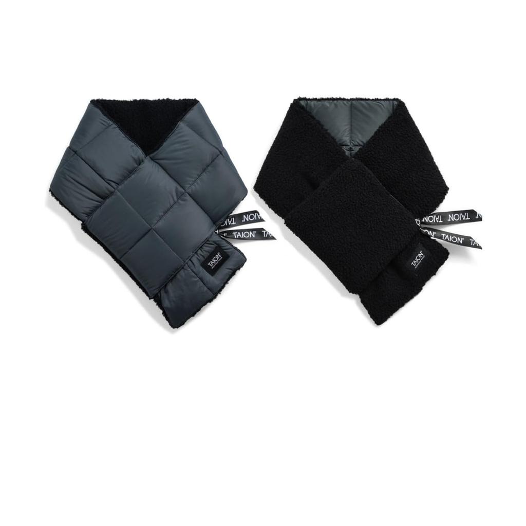 Taion Down Muffler R201MT Gray Dark Gray X Black