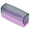High Speed Burs Holder 30 Holes Dustproof High Temperature Portable Dental Bur Holder Box with Cover for Dental Clinics