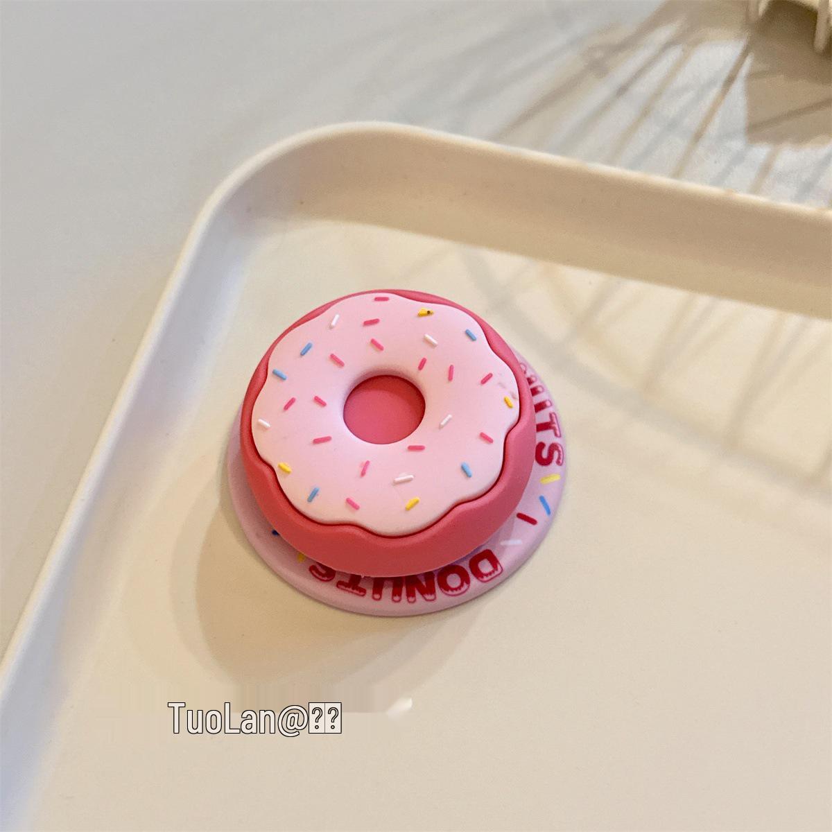 Korean 3D Cartoon Heart Silicone MagSafe Airbag Stand