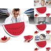 Adorable 14.5cm Children's Pu Stress Relief Toy Realistic Fruit Watermelon Slice
