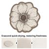 Flower Placemat Dining Table Heat Insulation Mat Absorbent Diatomaceous Earth Decorative Flower Mat