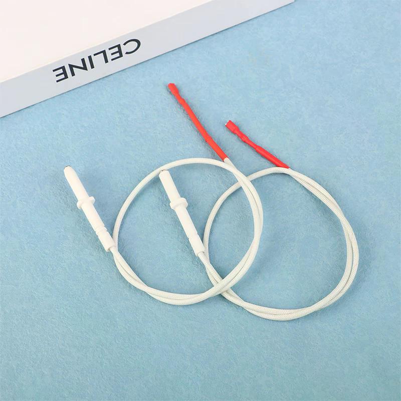 Hot! 1Pc Line Gas Cooker Range Stove Spare Parts Igniter Ceramic Electrode with Cable Rod Ceramic Gas Cooker Accessories