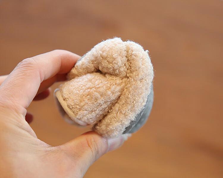Winter Velvet Baby Shoes - Non-Slip, Soft Sole, Cotton Prewalker for Boys & Girls