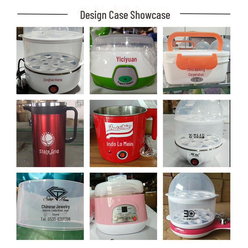 Lingrui Jednovrstvý vařič vajec: Automatický napařovač na vařená vejce a rychlé snídaně