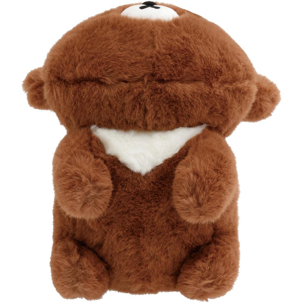 MV64401 Rilakkuma "Chairoikoguma's Kumakyun Days" Plush Toy (M) Chairoikoguma